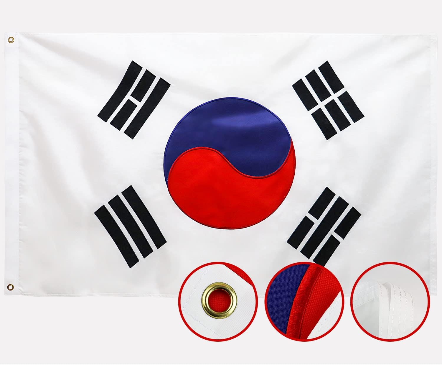 任丘韩国国旗 3x5ft